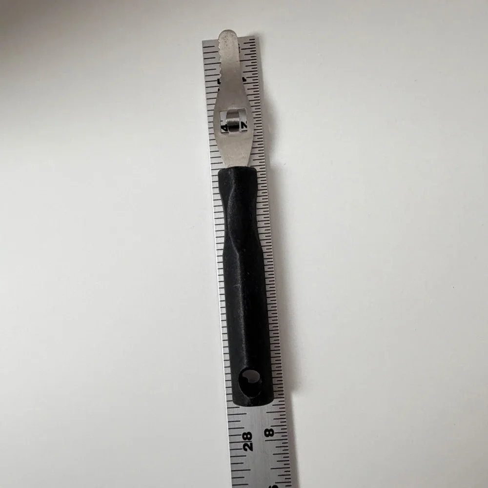 Edelstahl Rostfrei Germany Channel Knife‎ Garnishing Tool Black Handle